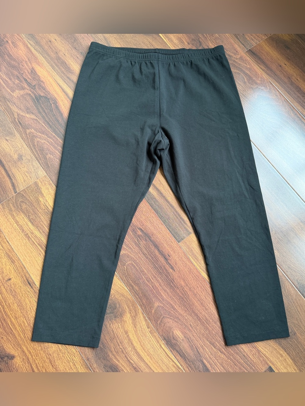 J Jill Pima Capri Leggings Black Size M